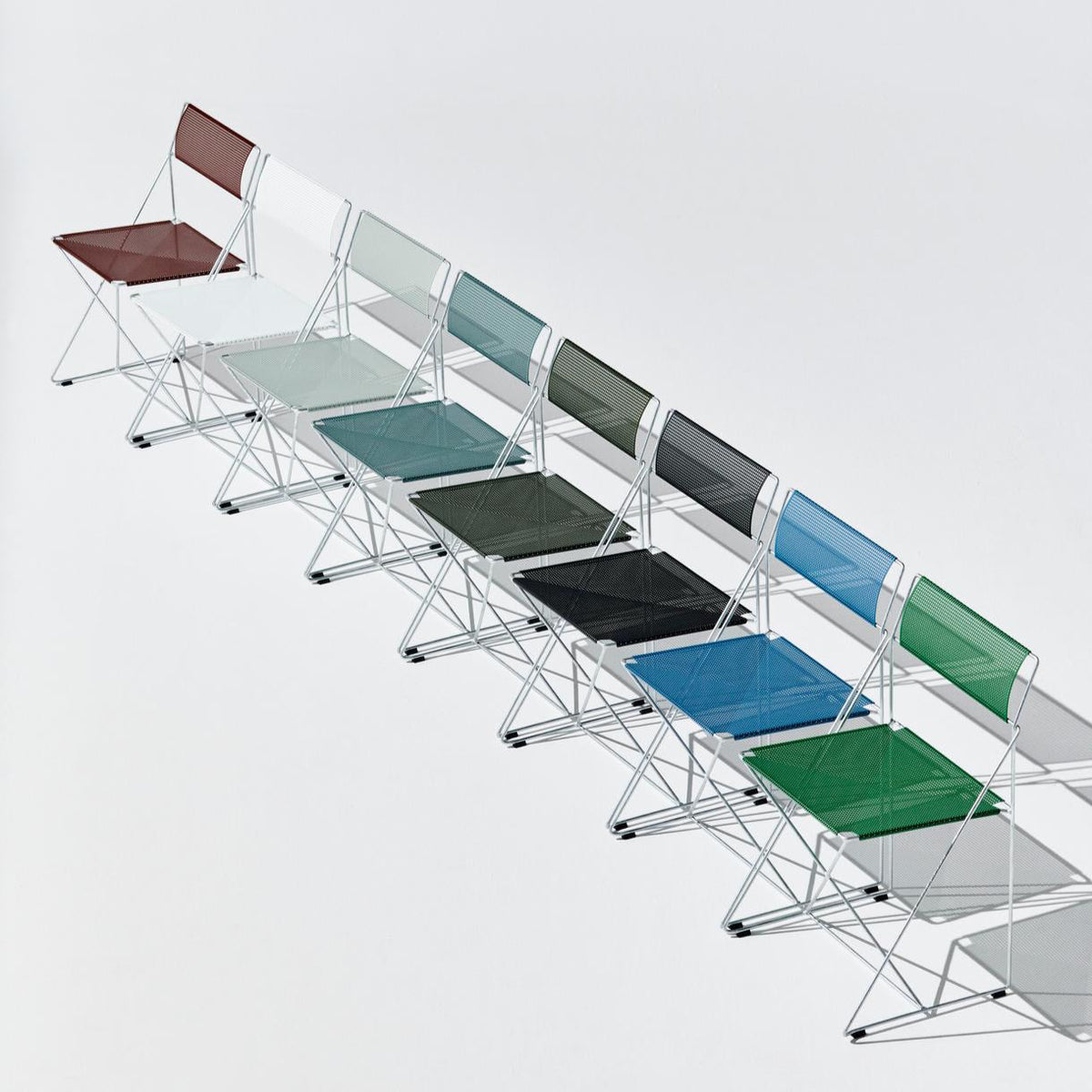 X - Line Chair - Galvanised base - Stuhl - HAY – view 8