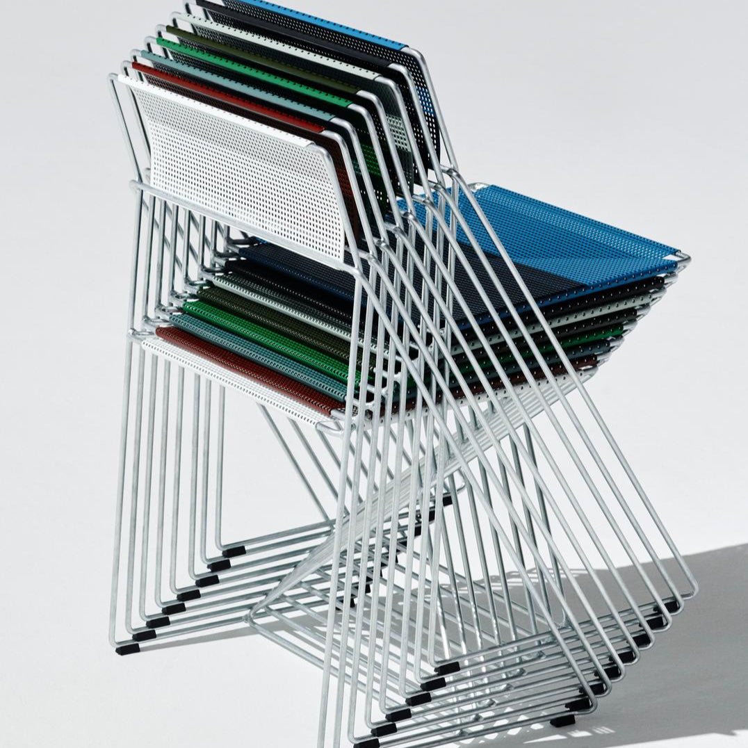X - Line Chair - Galvanised base - Stuhl - HAY – view 12