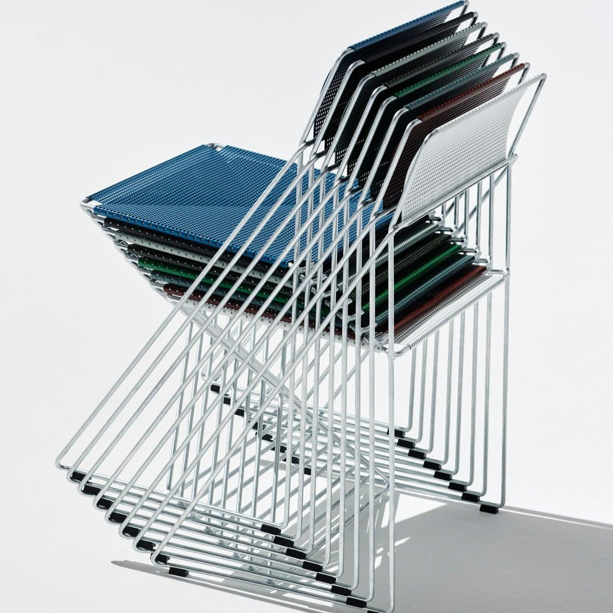 X - Line Chair - Galvanised base - Stuhl - HAY – view 10