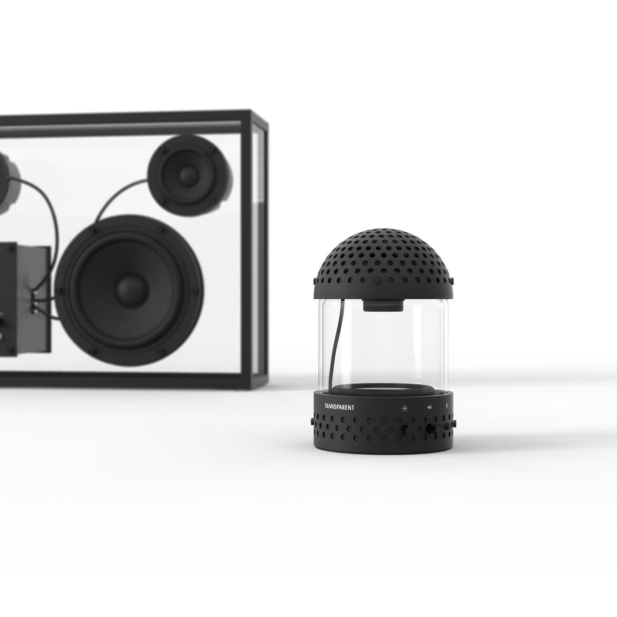 Light Speaker - Black - Lautsprecher - Transparent – view 10
