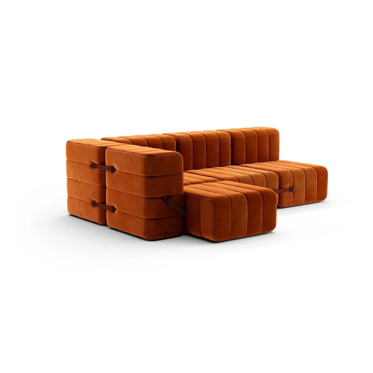 Curt modulares Sofasystem - Barcelona Russet Sofas von Ambivalenz – Ansicht 6