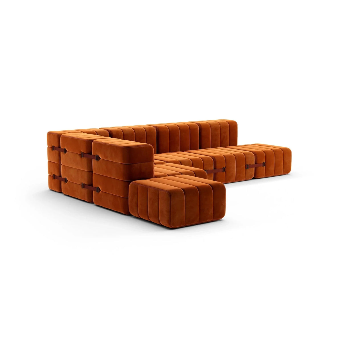Curt modulares Sofasystem - Barcelona Russet Sofas von Ambivalenz – Ansicht 7