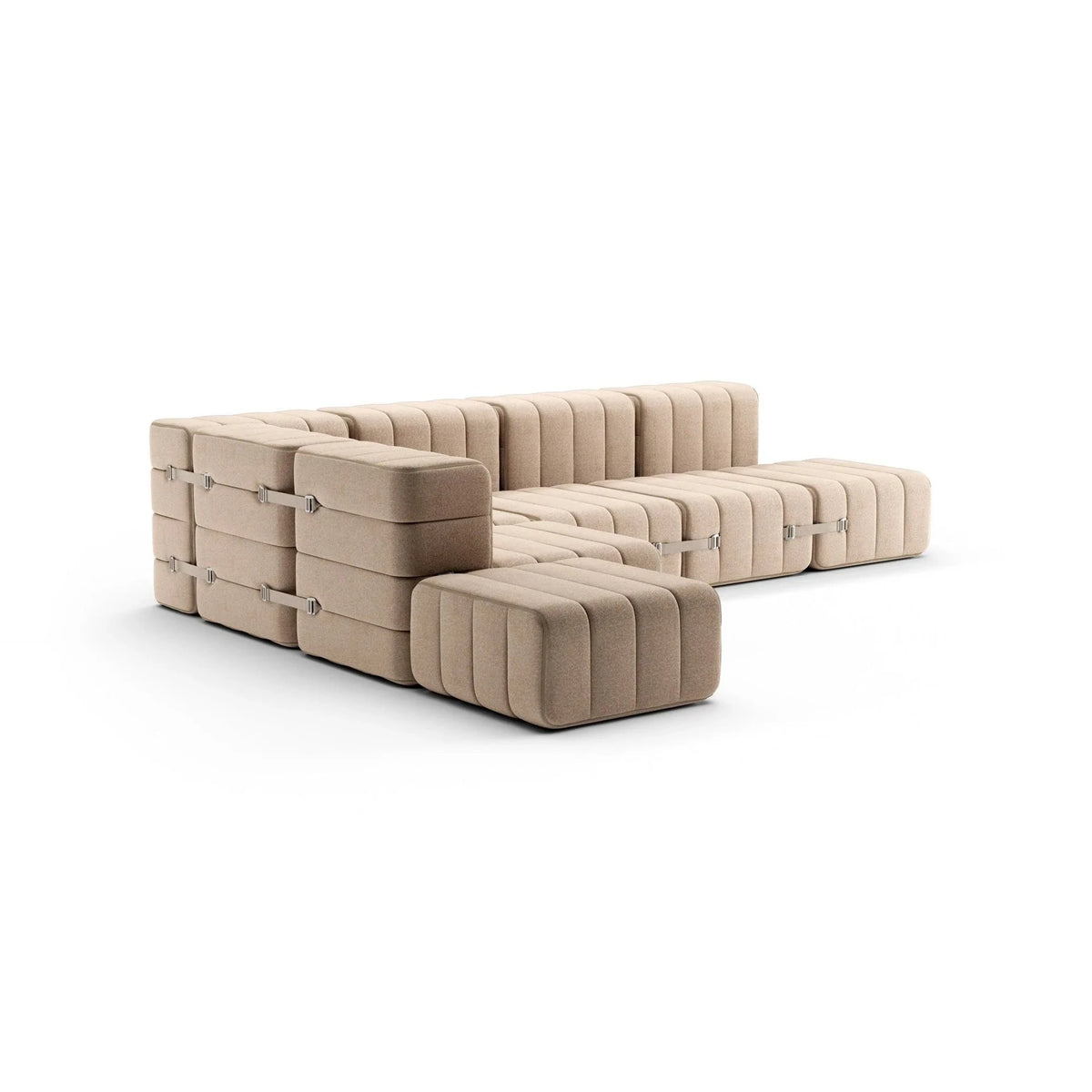 Curt Modular Sofa System - Dama Beige / Gray - Sofas - Ambivalenz – view 7
