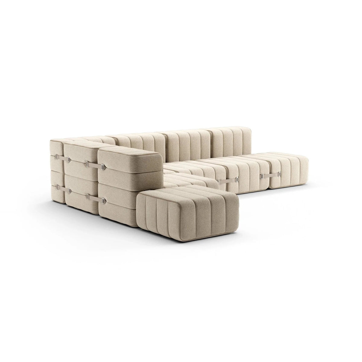 Curt Modular Sofa System - Jet Gray / Beige - Sofas - Ambivalenz