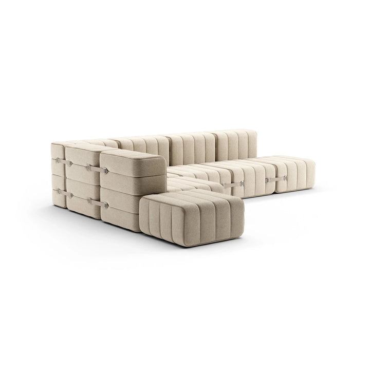 Curt Modular Sofa System - Jet Gray / Beige - Sofas - Ambivalenz
