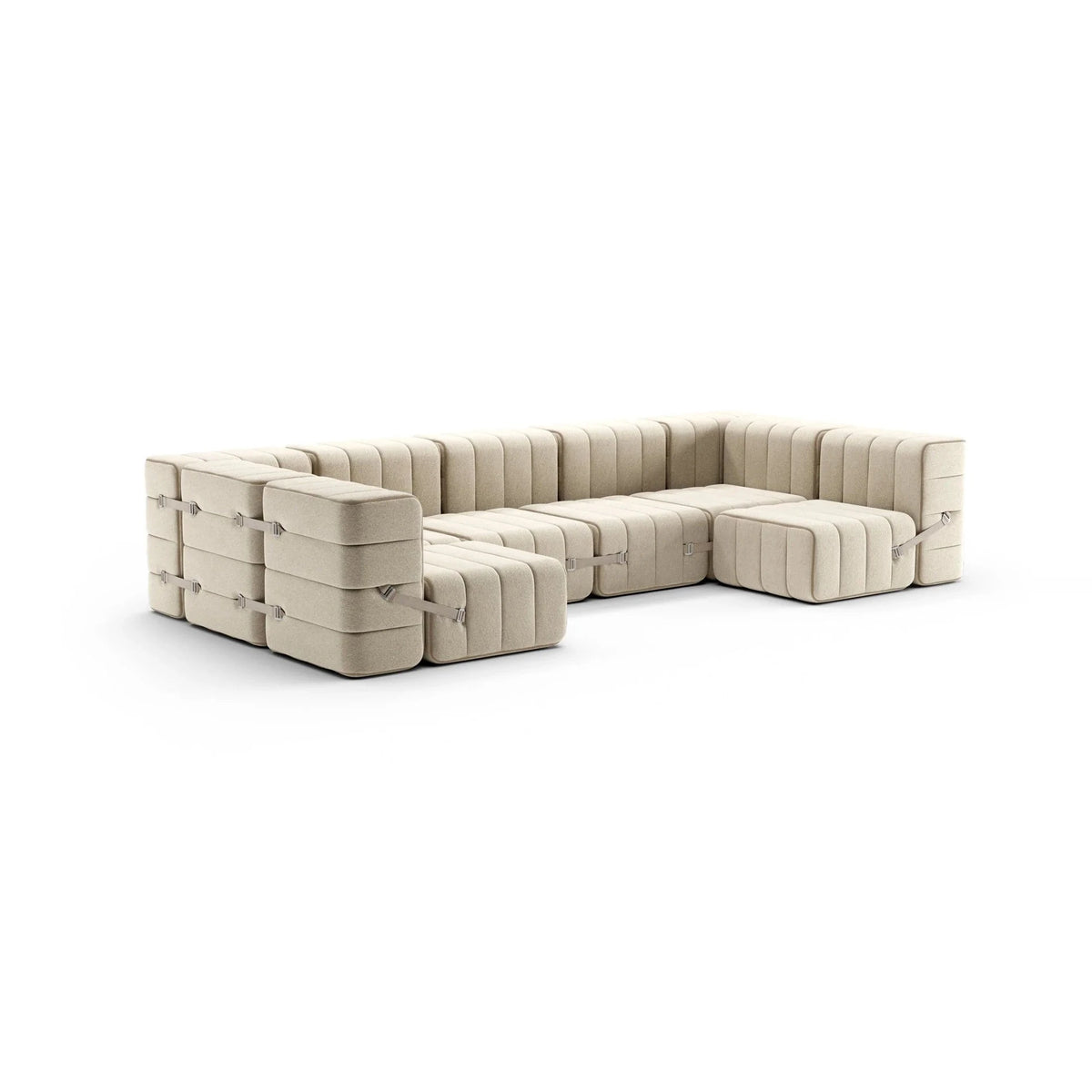 Curt Modular Sofa System - Jet Gray / Beige - Sofas - Ambivalenz – view 6