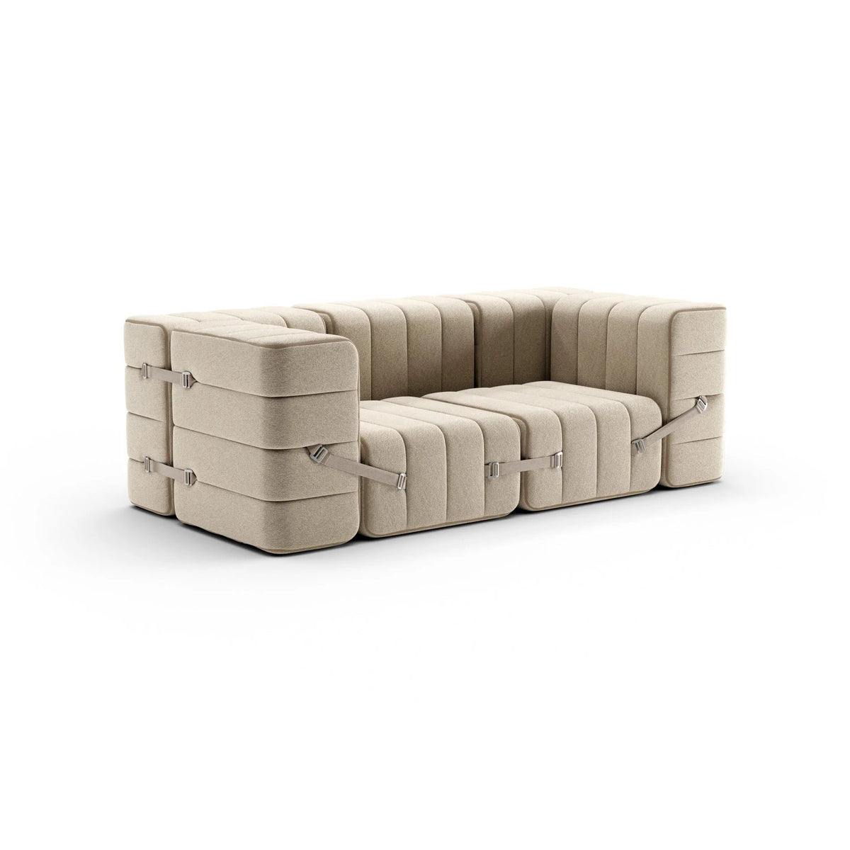 Curt Modular Sofa System - Jet Gray / Beige - Sofas - Ambivalenz – view 7