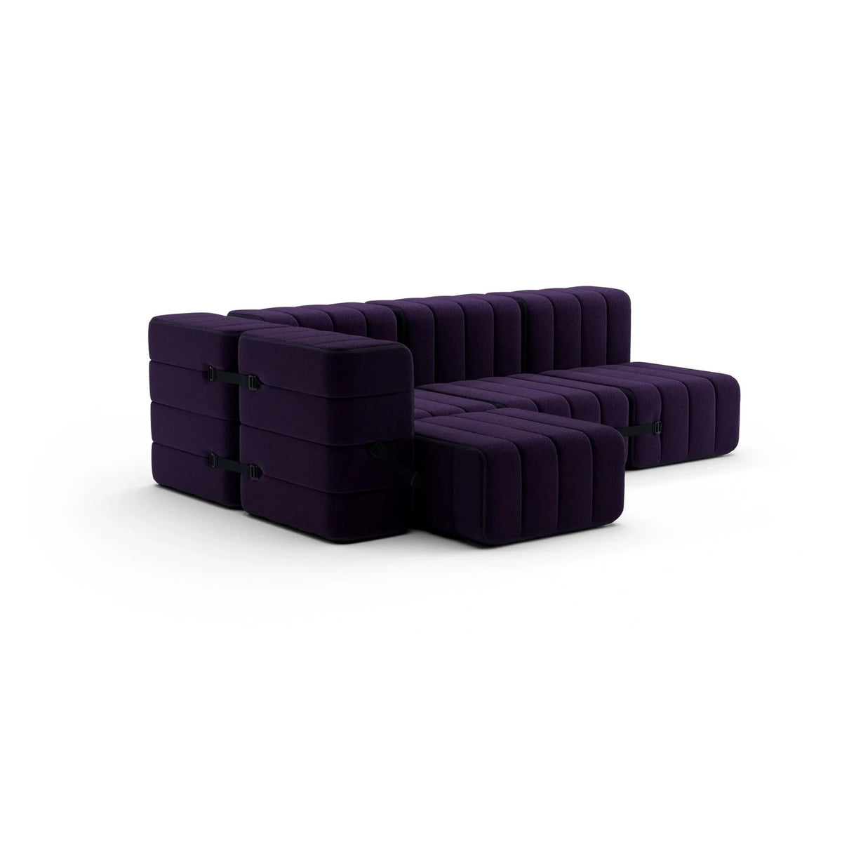 Curt Modular Sofa System - Jet Purple - Sofas - Ambivalenz – view 7