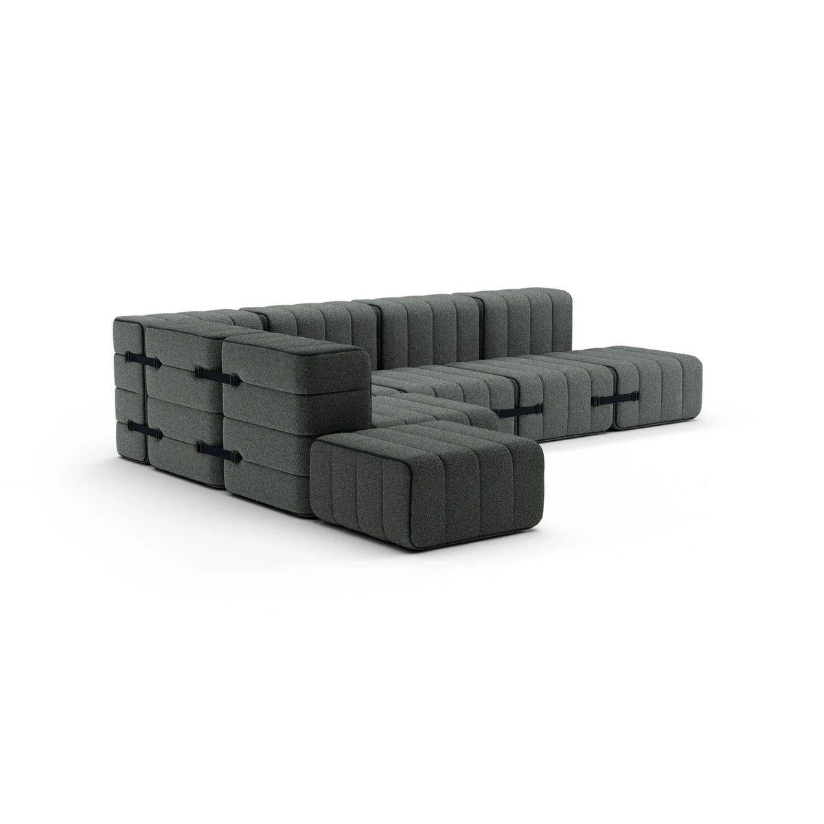 Curt Modular Sofa System - Sera Gravel - Sofas - Ambivalenz – Ansicht 7