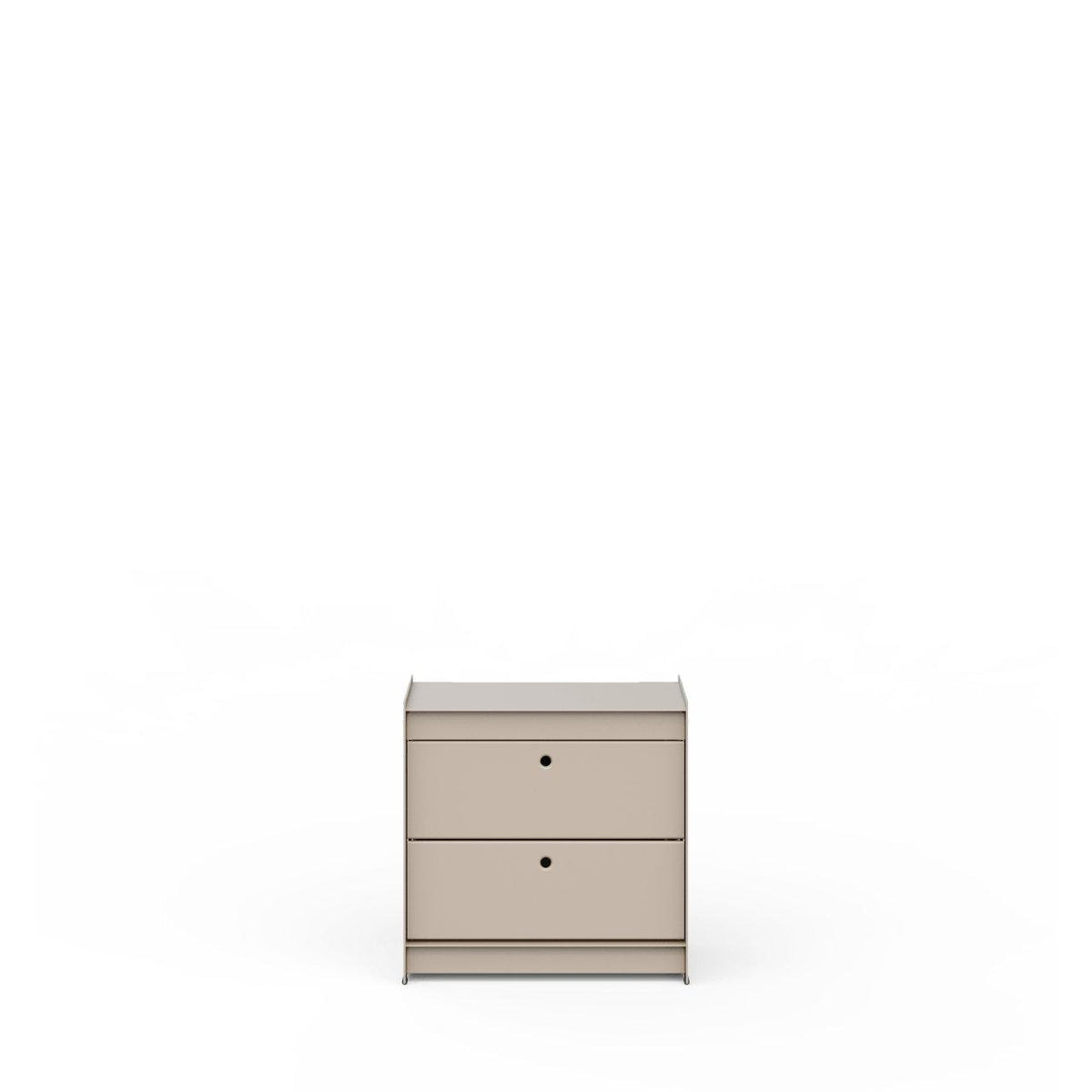 Plié Bedside Table 2 Short Drawers - Regale & Aufbewahrung - UTIL – view 3