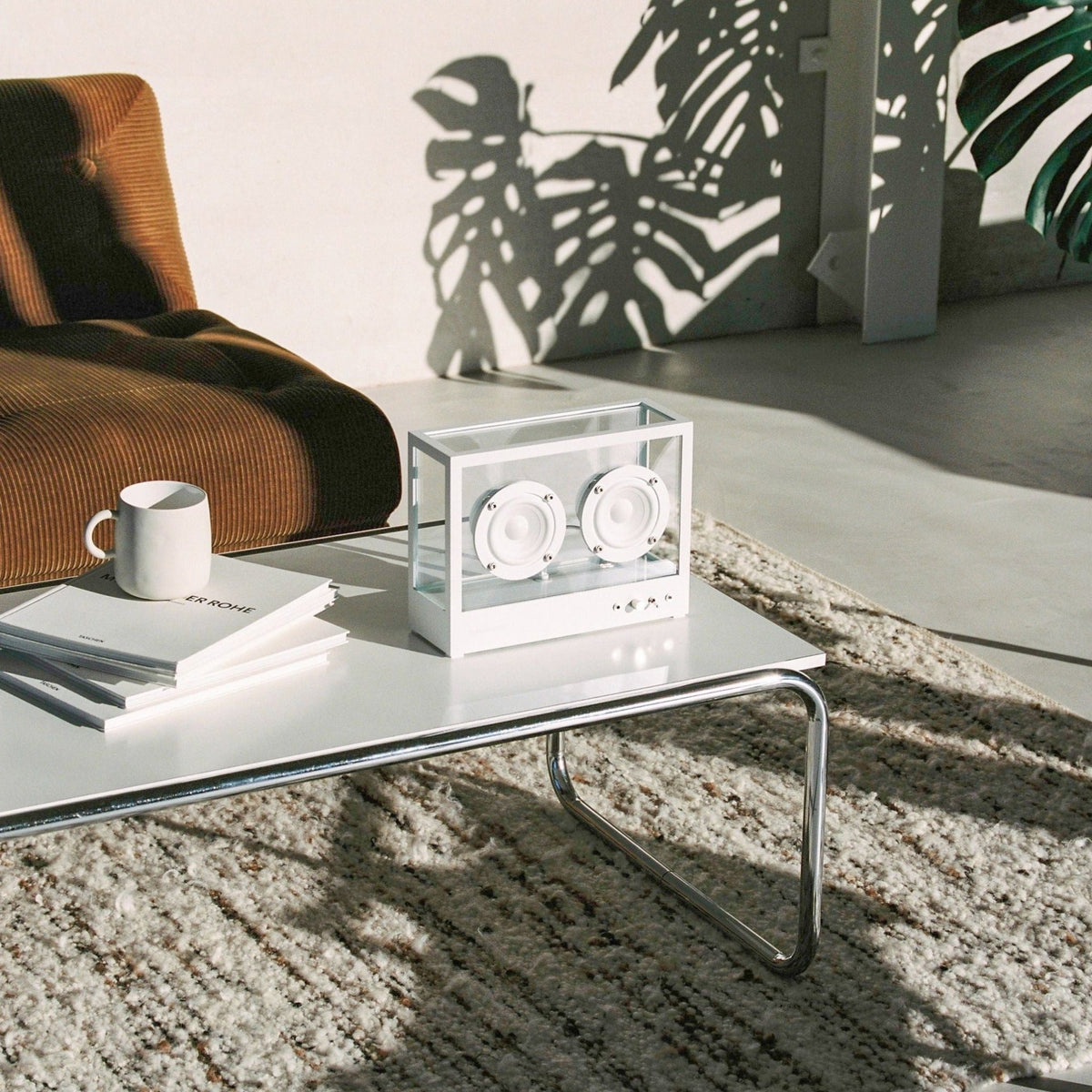 Transparent Speaker Small - White - Lautsprecher - Transparent – view 8