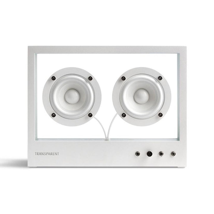 Transparent Speaker Small - White - Lautsprecher - Transparent