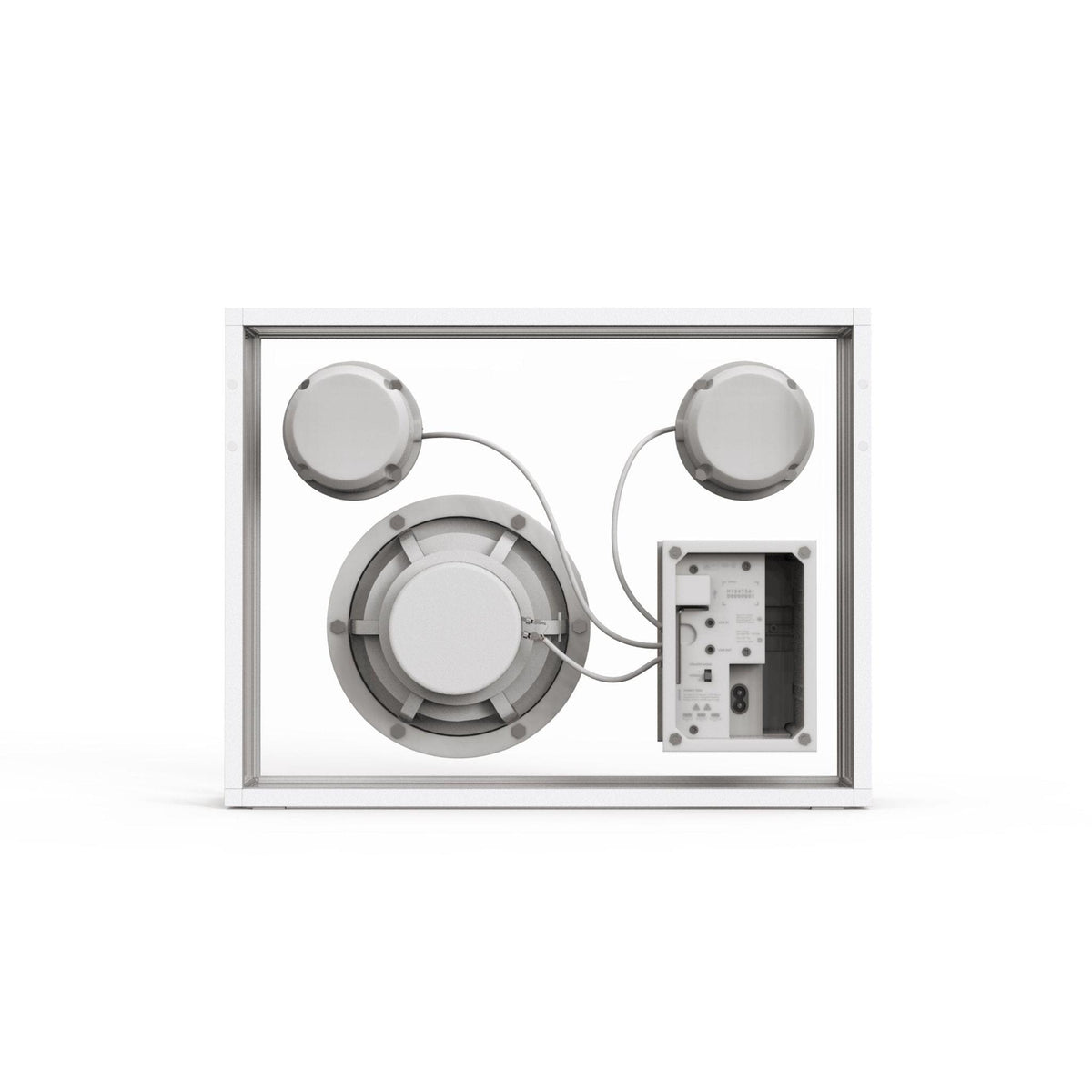 Transparent Speaker - White - Lautsprecher - Transparent – Ansicht 3