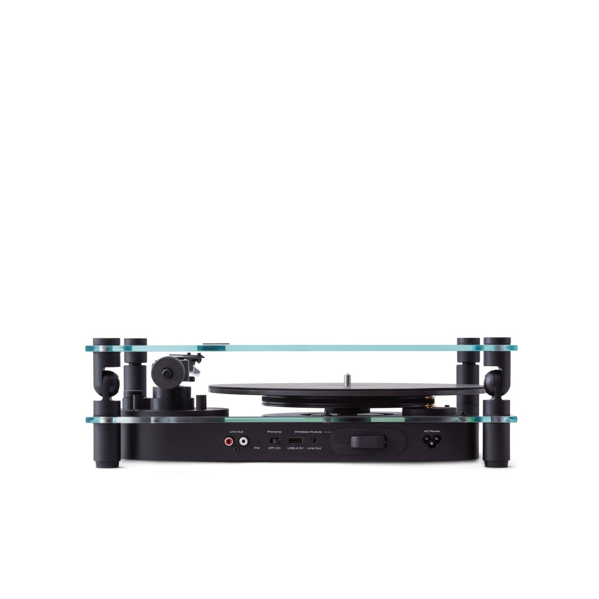 Transparent Turntable - Black - Lautsprecher - Transparent – view 4