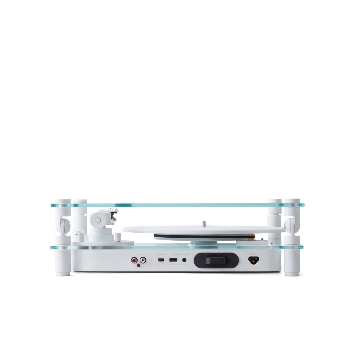Transparent Turntable - White - Lautsprecher - Transparent – view 5