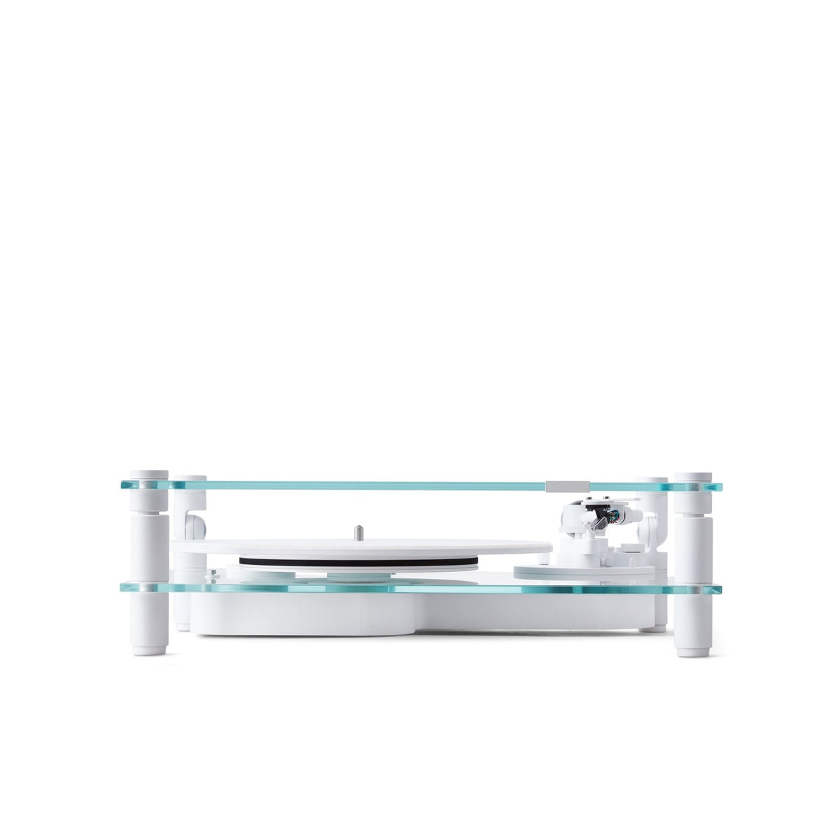 Transparent Turntable - White - Lautsprecher - Transparent – view 4